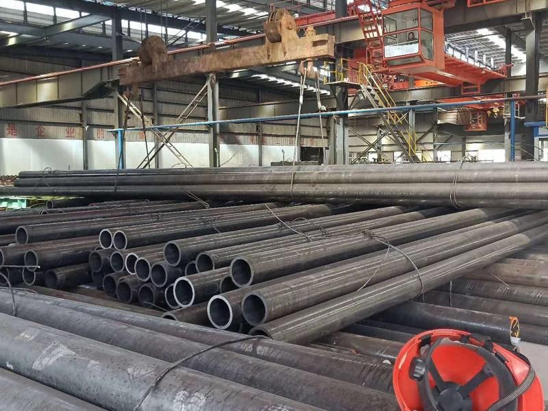 Building Material A36 A106 Gr. B Carbon Steel Pipe Black Seamless Stainless Round Tube Pipe for Scaffolding