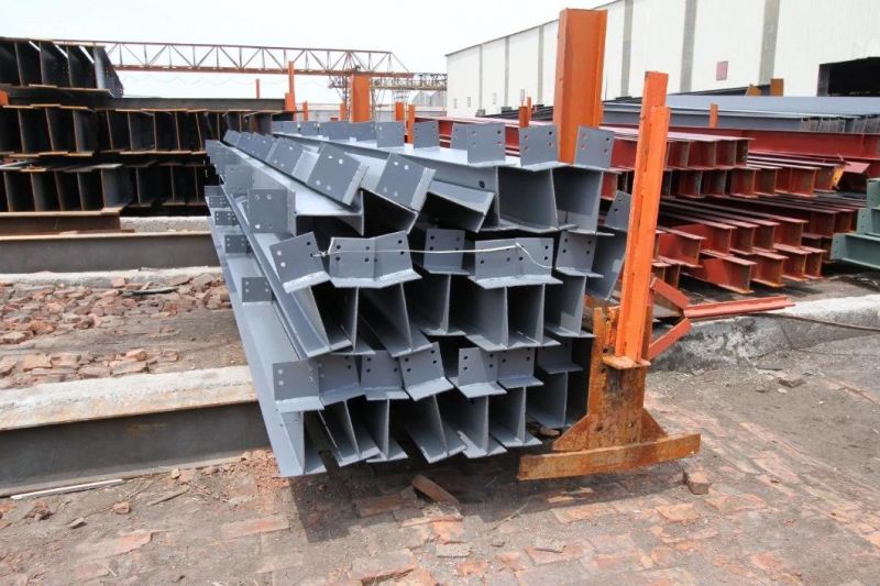 Steel Structure Welding H Beam Sizes and Universal Beam Cutting and Drilling Holes / H Beam