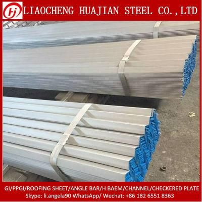 Hot Rolled Mild Equal Steel Angles with Q235B Material
