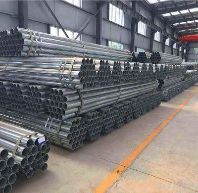 Round Pipe Structural Gi Scaffolding Large Diameter Steel Pipe