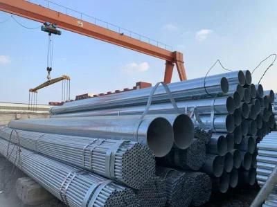 Hot Sale Construction Building 0.6-20 mm Electric Resistance Welded Steel Pipe Galvanized Steel Pipe
