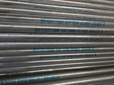 BS 1387-1985 Hot Dipped Galvanized Steel Tube