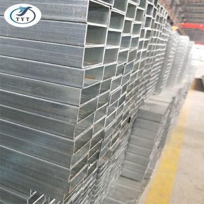 Pre-Galvanized Steel Square Tubes &amp; Pipes Q235 Welded Construction Material