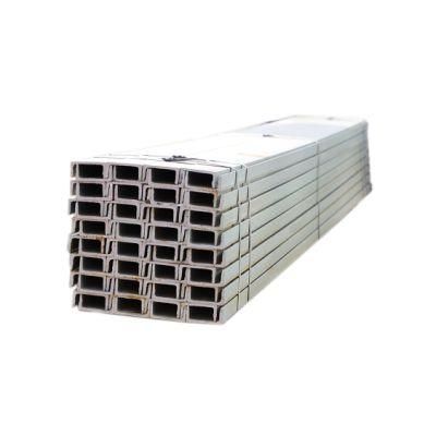 China Supplier A36 S235jr Standard Ms Steel U Channel