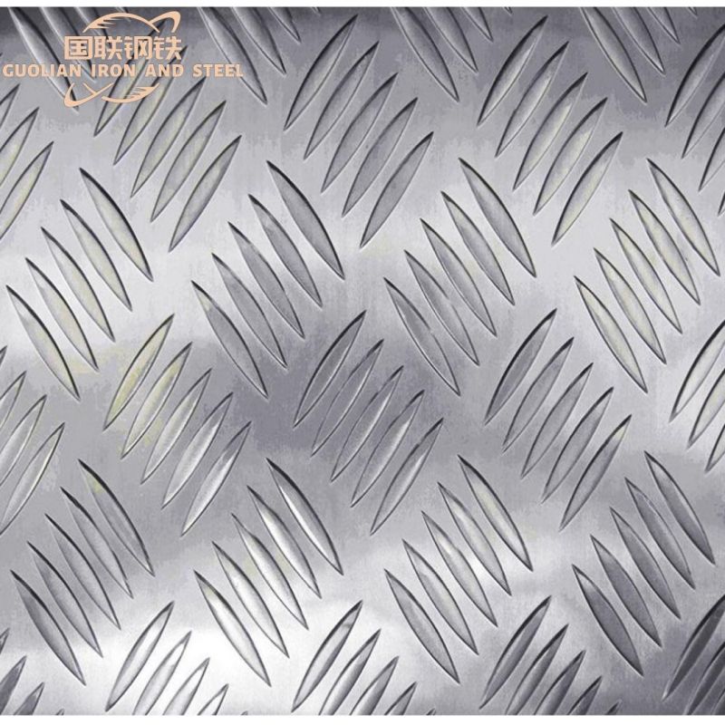 China Factory Aluminum Checkered Plate and Sheet Weight Aluminum Diamond Plate Sheets for for The Stairs