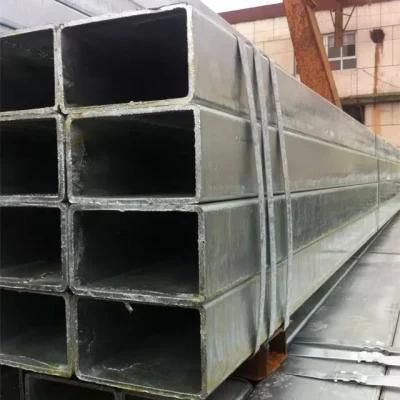 Ms Galvanized Square Steel Pipe/ Galvanized Hollow Section Shs HSS Tube / Hot DIP Galvanized Square Steel Pipe