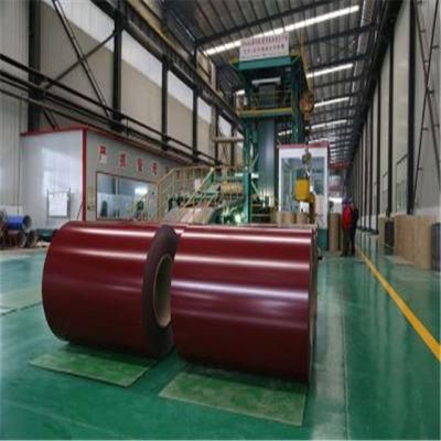 PPGI Supplier Prepainted Galvanized Steel Coil 0.4mm PPGI 8016 Color Coated Steel Coil PPGI