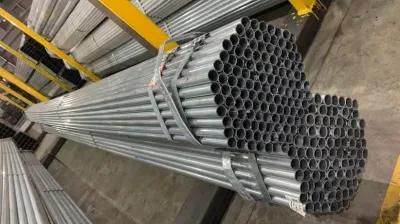 High Quality Q235 Q345 4inch Hot DIP Galvanized Round Steel Pipe Gi Pipe Pre Galvanized Steel Tube