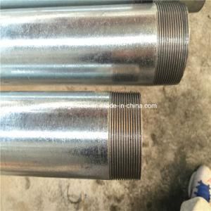 BS1387 Q195b 8 Inch Schedule 40 Galvanized Steel Pipe Threaded Conduit Gi Round Pipe