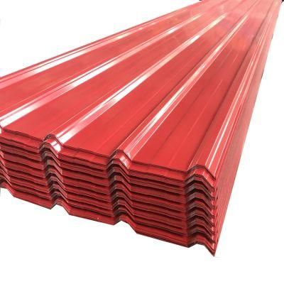 China Factory Best Price Galvanized Metal Corrugated PPGI Roof Tile Glazed Tile Ridge Tile