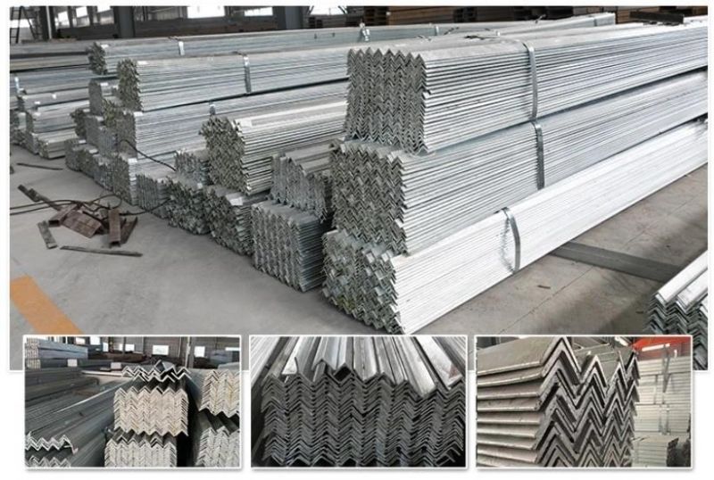 Hot Rolling Treatment Grade Low Carbon Material Angle Steel