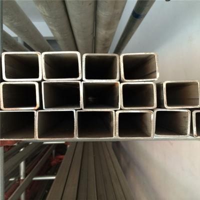 Hot Sale AISI ASTM 301 321 329 Ss Stainless Steel Welded Square Pipe with SGS ISO