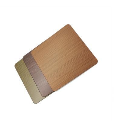 OEM Ti-Grey Color Coated Super Mirror 8K Anti Fingerprint Apf Anti Corrosion Inox Stainless Steel Sheet