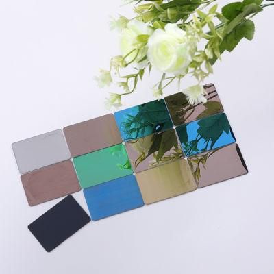 Factory Direct Best Standard316 316L 410 430 201 4X8 Rose Gold Color Coating Hairling Decorative Stainless Steel Sheet for Hotel Decoration