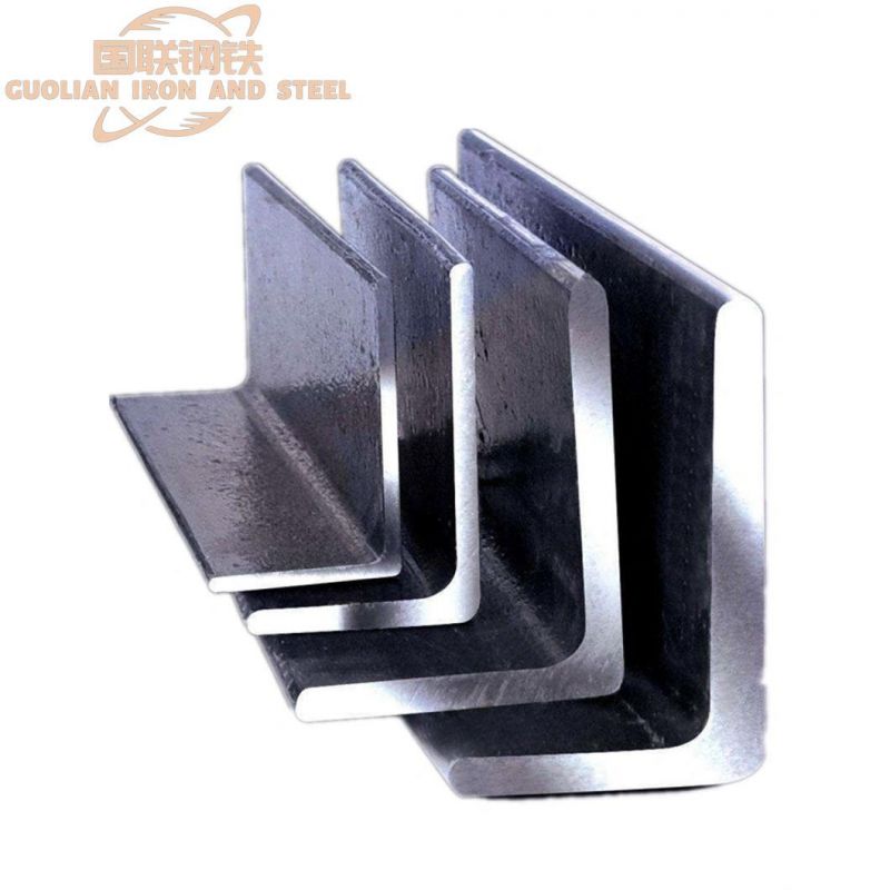 Standard Sizes and Thickness Galvanized Hot DIP Galvanised Steel Angle Iron Bar Price
