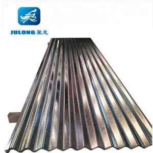 Size 0.21X665mm Zinc Corrugated Steel Roofing Sheet of China Factory