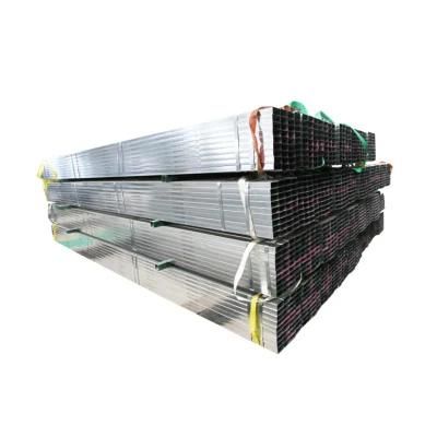 40X80 Galvanized Rectangular Hollow Section Steel Pipe