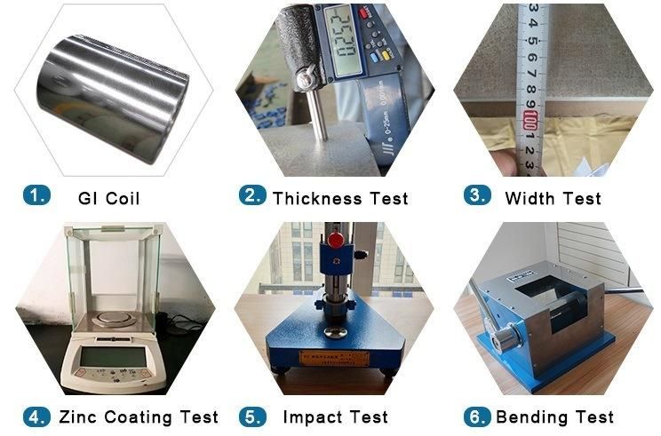 China Steel Manufacturing Roofing Material Prime PPGI Color Coated Prepainted Galvanized Steel Coil