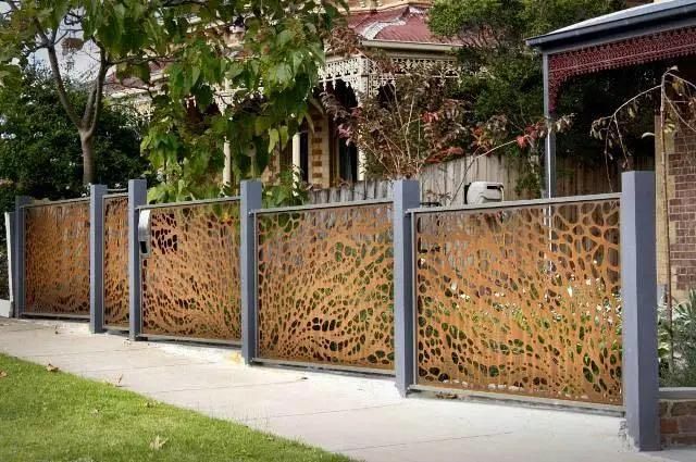 Design Des Metal Avec Des Coupes Laser Corten Steel Sheet