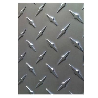 1060 5052 5 Bar Aluminum Steel Checkered Plate for Trailers