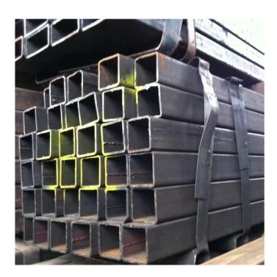 En10210 S355j2 Welded Black Steel Hollow Section Rectangular Steel Tubes