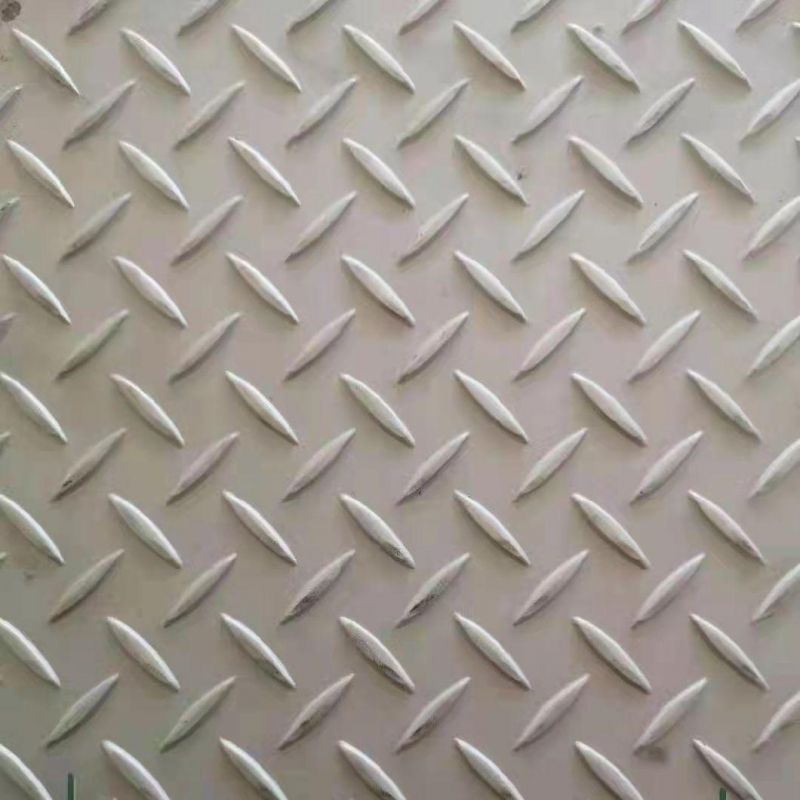 304 316 Stainless Steel Checkered Plate Embossed Stainless Steel Sheet 4X8 4X10 FT for Anti-Slip Upstairs