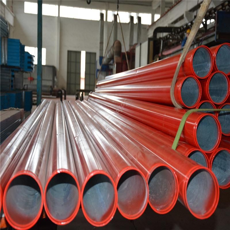 Red Paint Fire Steel Pipe with UL FM for Sprinkler