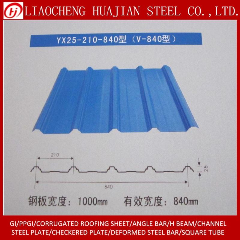 0.4*914mm Gi PPGI Gl PPGL Corrugated Roofing Sheet From China