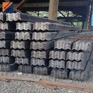 Mild Carbon Steel Q345 / 235 Galvanized / Black Steel Angle Bar