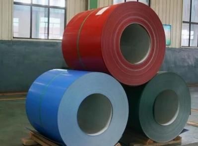Cold Rolled Steel Coils / PPGI Prepainted Steel Sheet / Zinc Aluminium Roofing Coils From Shandong 0.4mm 0.6mm PPGI Steel Coils Color