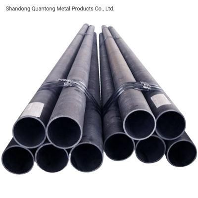 Black Mild Seamless Steel Pipe Building Material with High Quality Carbon Tube