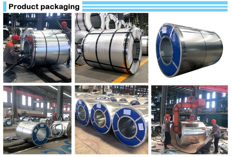 Hot Supply Spot SGCC Hot DIP Galvanized Coil with Thickness of 0.3mm-1.8mm Can Be Customized with High Zinc Layer Galvanized Coil and Color Coating Coil