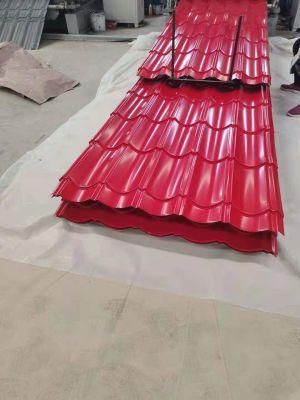 Hot DIP SGCC Corrugated PPGL PPGI Steel Sheet for Roofing Building Material