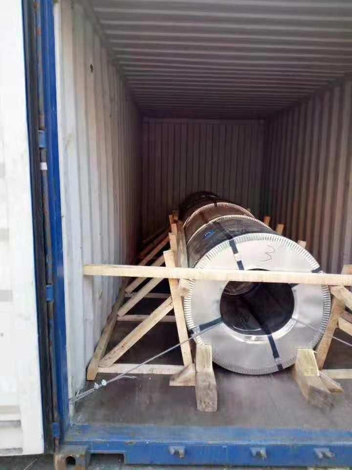 Dx51d 120g Zinc Coated Gi Steel Spangle Galvanized Steel Coil for Roofing Building