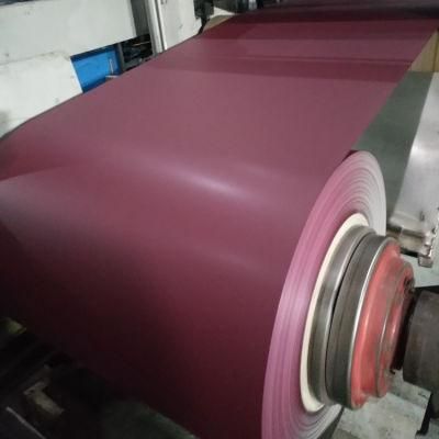 PPGI White Color Code 9016 Prepainted Galvanized Steel Coil 0.4mm Wrinkle Building Material