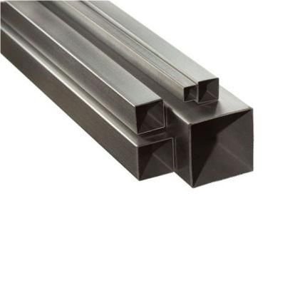 Fast Delivery Brush Finish 201 202 301 302 303 304 304L 316 316L Decorative Brushed Stainless Steel Square Hollow Pipe