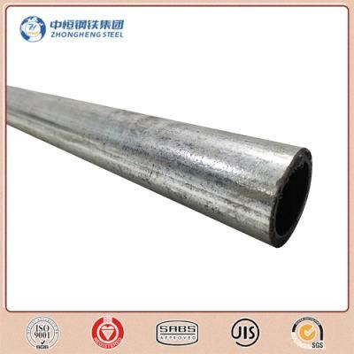 St37 Pre Galvanized ERW Irrigation Rhs Hot Rolled Steel Water Pipe for Construction Materials