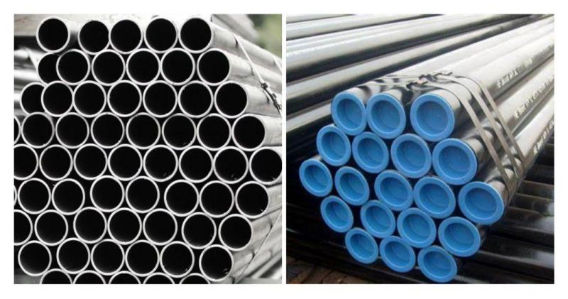Hot Rolled Steel Pipe Small Diameter Welded Black Surface Round Tube (S40C)