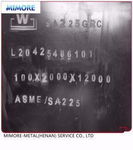 ASTM A225 Boiler and Pressure Vessel Steel Plate