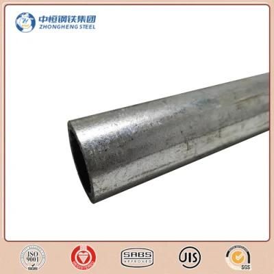Hot DIP Galvanized Round Steel Pipe / Gi Pipe Pre Galvanized Steel Pipe Galvanized Tube for Construction