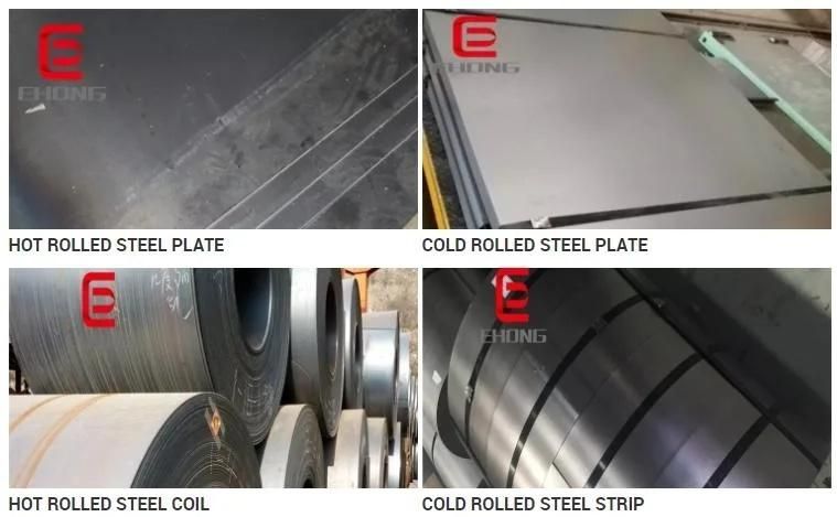 SPCC Spcd Cold Rolled Steel Sheet Plate with Thickness 0.55mm to 3.0mm