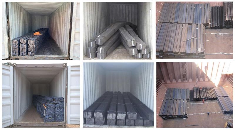 Flat Steel Bar Price Q235B Cold Shear Cutting High Precision Length Section Ms Galvanized Carbon Flat Steel Bar