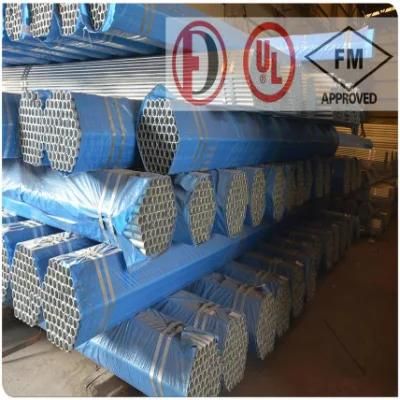 Sprinkler Galvanized Grooved Welded Steel Pipe with Valves and Fittings