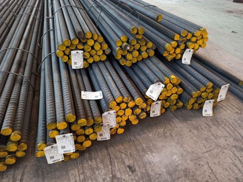 High Prestressing Concrete Psb1080 Steel Bars and Rebar, Domed Plate, Domed Nut, High Tensile Thread