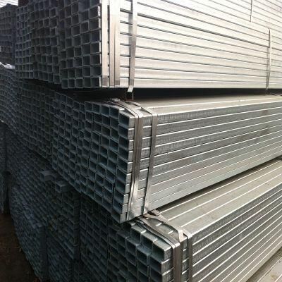 High Quality Standard Rectangular Steel Tube Size Galvanized