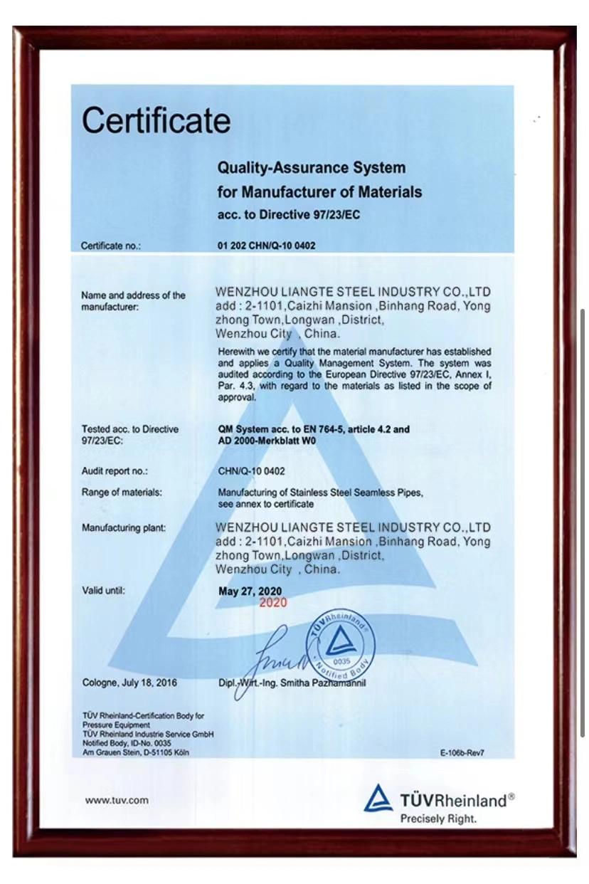 High Pressure Resistant Stainless Steel Pipe&Tube