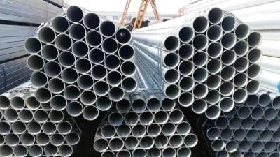 OEM Tfco Welded Tianjin, China Zinc Coating Galvanized Steel Pre-Galvanized Tube Pipe