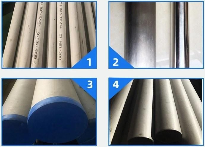 SUS304 Stainless Steel Tube Seamless Pipe / Welded Pipe