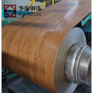 3D Design Wooden Pattern Color Coated Steel Coil