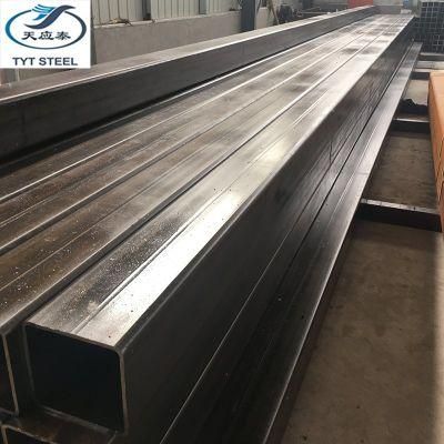 Iron Square/Rectangular Tube Ms ERW Black Square Hollow Section Steel Pipe/Tubes